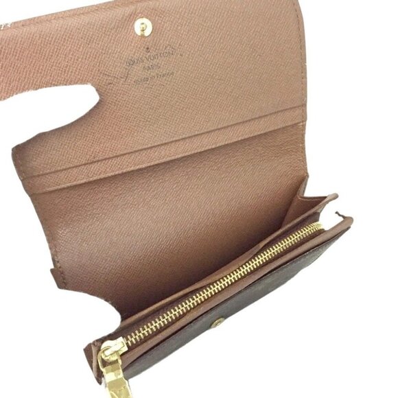 209155BU (L1) Louis Vuitton Wallet Brown Monogram - Picture 5 of 10